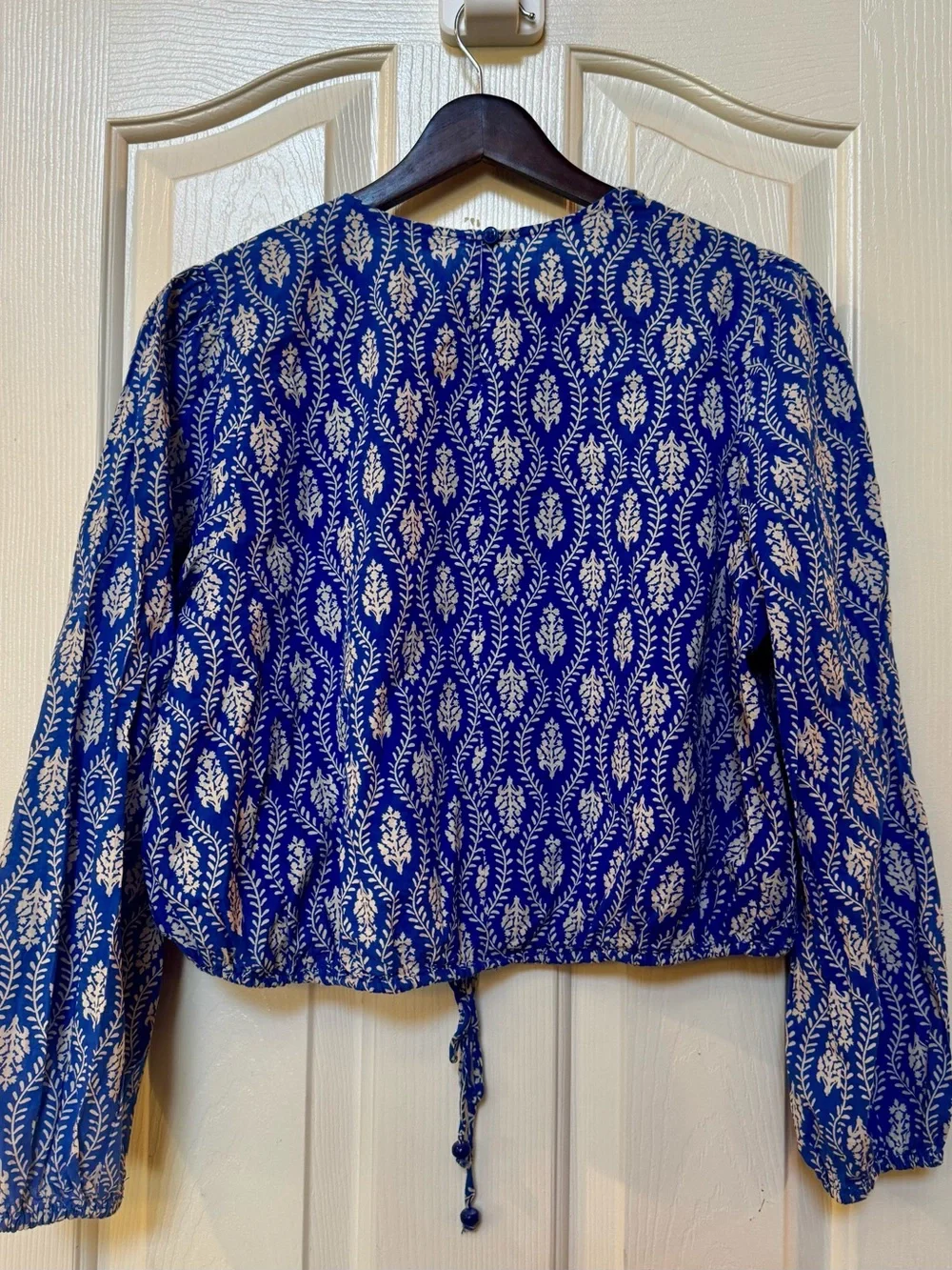 Zara printed blouse